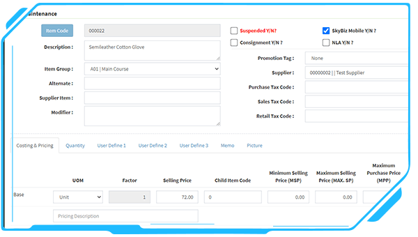 cloud accounting inventory payments